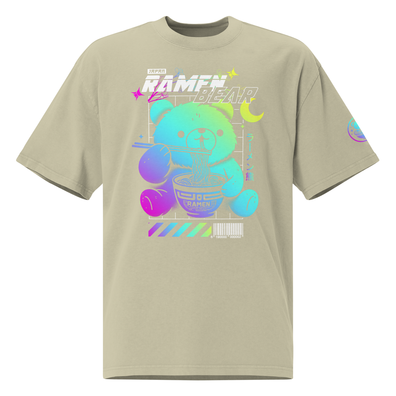 Oversized T-Shirt (Ramen Bear)