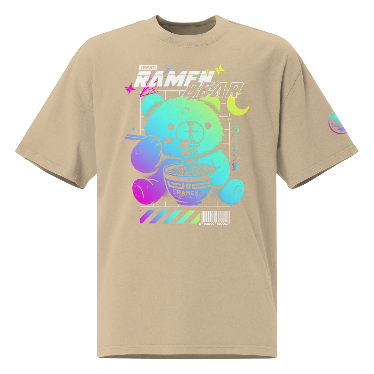 Oversized T-Shirt (Ramen Bear)