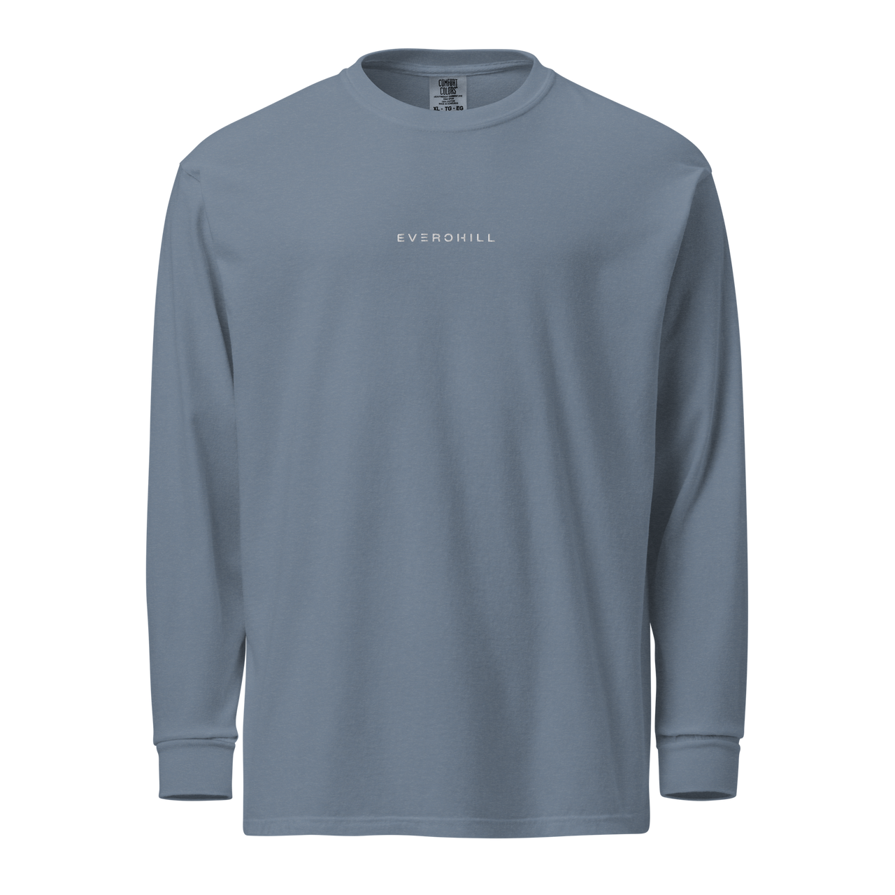 Premium Langarmshirt (Everchill-Weiss)