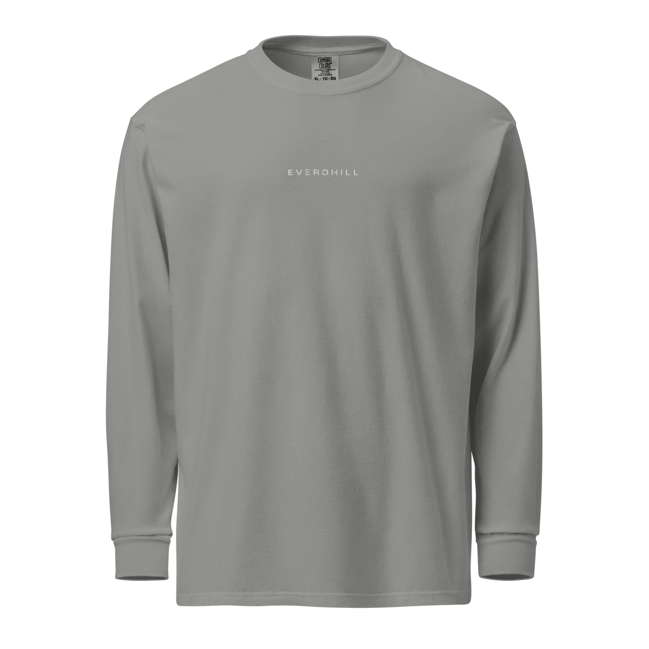 Premium Langarmshirt (Everchill-Weiss)