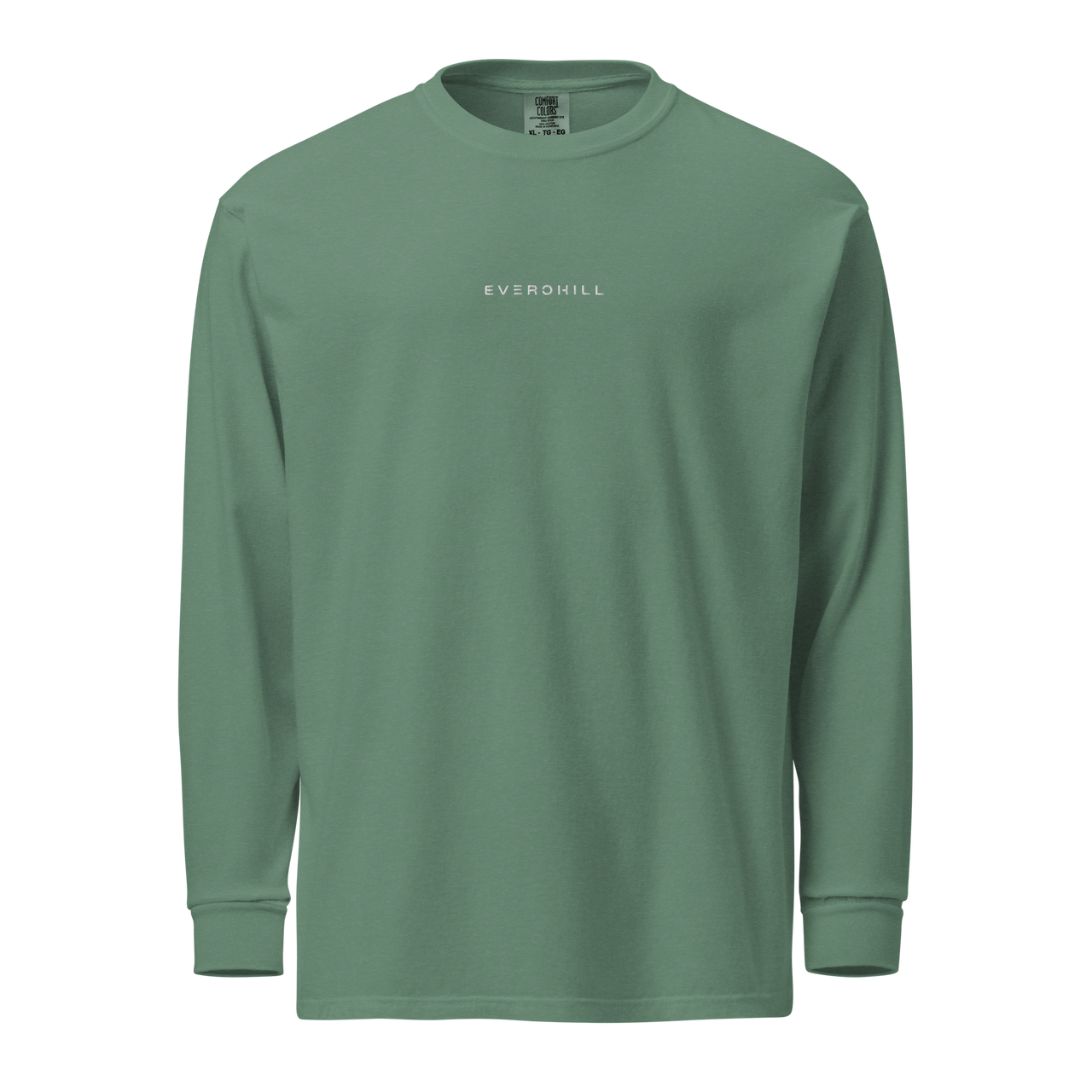 Premium Langarmshirt (Everchill-Weiss)