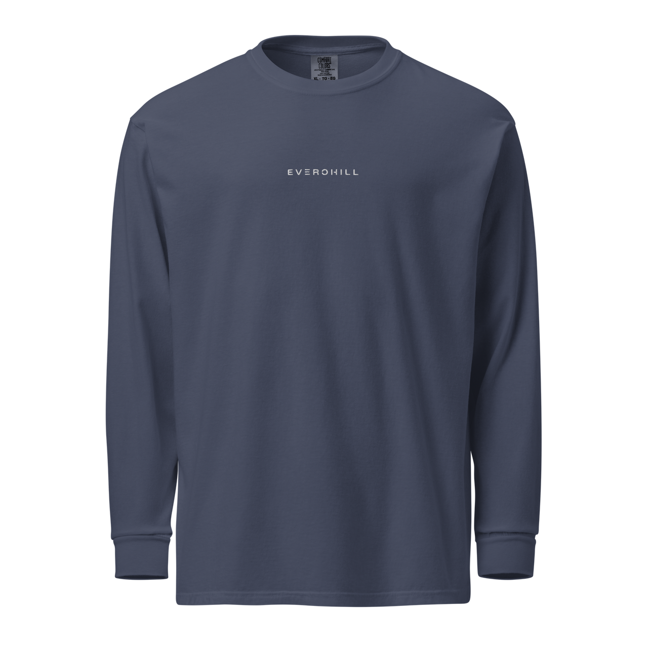 Premium Langarmshirt (Everchill-Weiss)