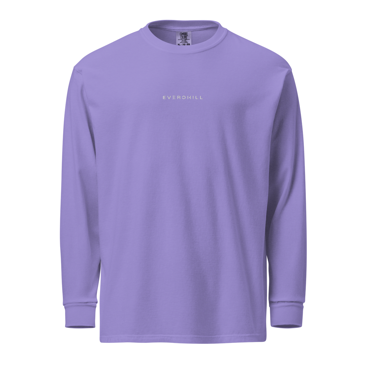 Premium Langarmshirt (Everchill-Weiss)