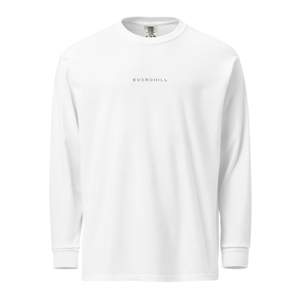 Premium Langarmshirt (Everchill-Grau)
